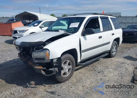 2004 Chevrolet Trailblazer Ls from USA, damaged, VIN 1GNDS13SX42144378